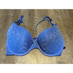 Victoria's Secret Blue Lace‎ Demi Bra 32D